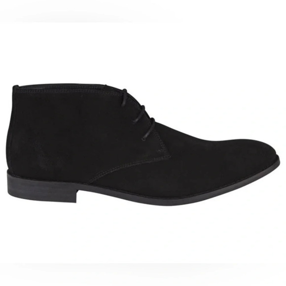 Lindbergh Men's Short Suede Chukka Boot 100% Nubuck Cow Suede - Picture 3 of 14